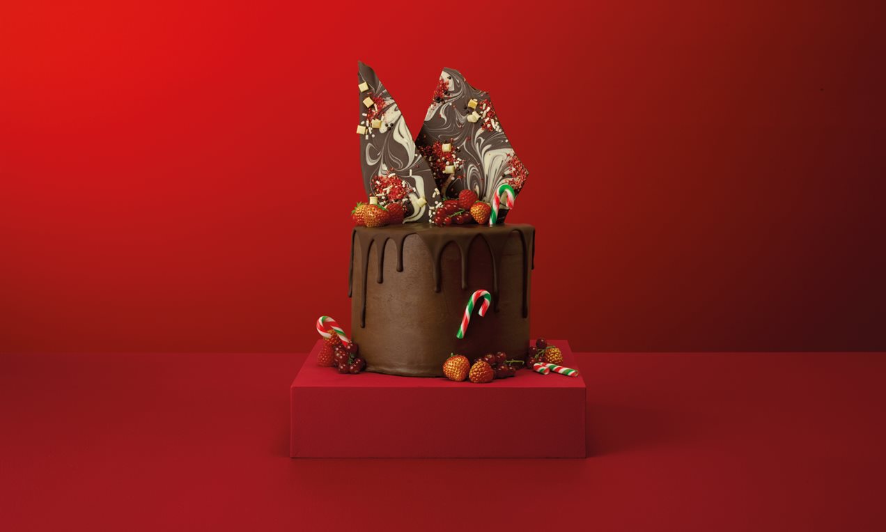 Christmas Chocolate Shard Cake Recipe | Dr. Oetker