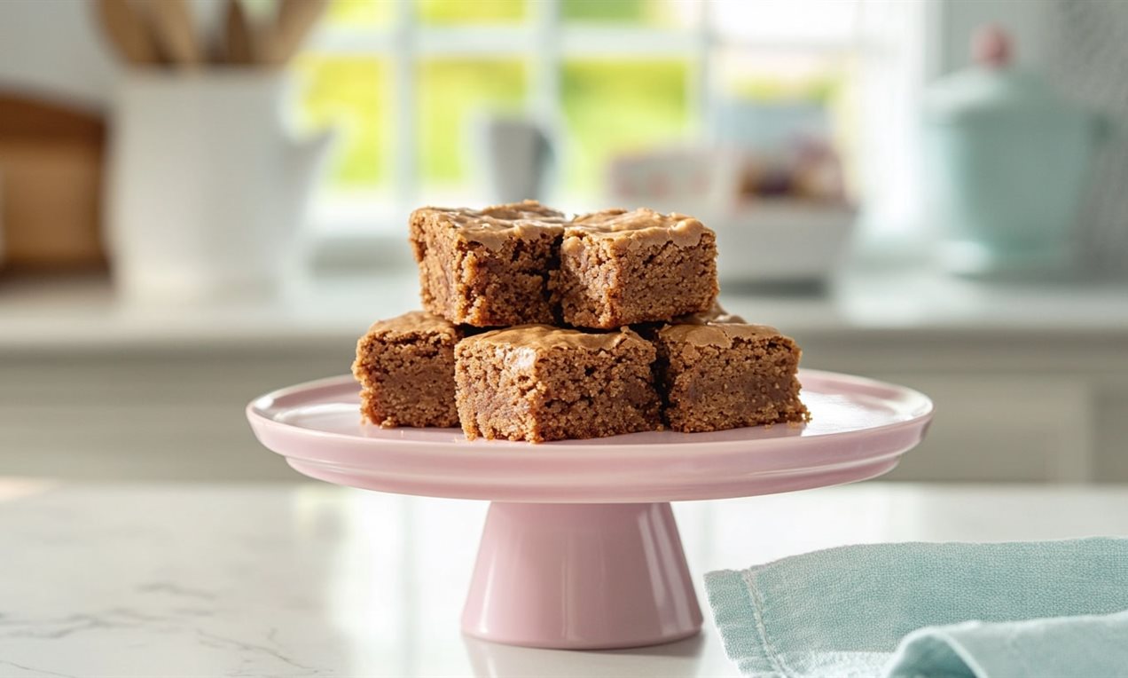 Peanut Butter Blondies Recipe | Dr. Oetker