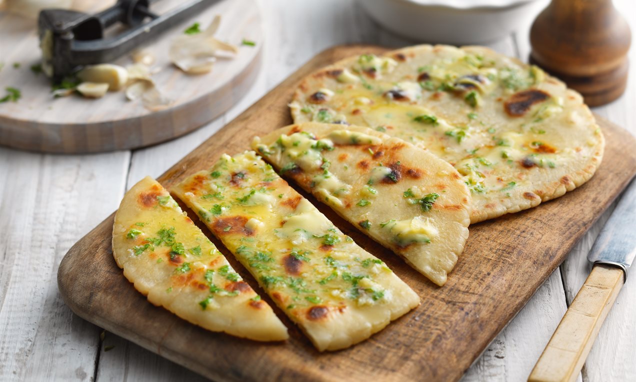 Gluten Free Garlic Flatbread Recipe Dr. Oetker