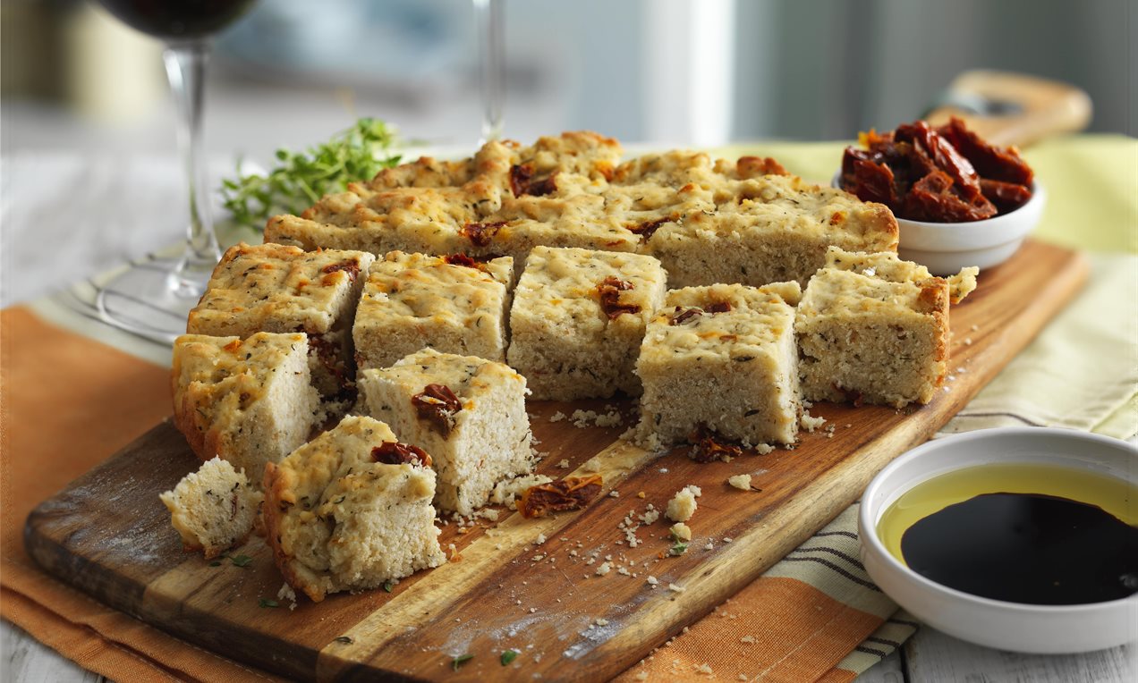 Gluten Free Sundried Tomato Focaccia Recipe Dr. Oetker