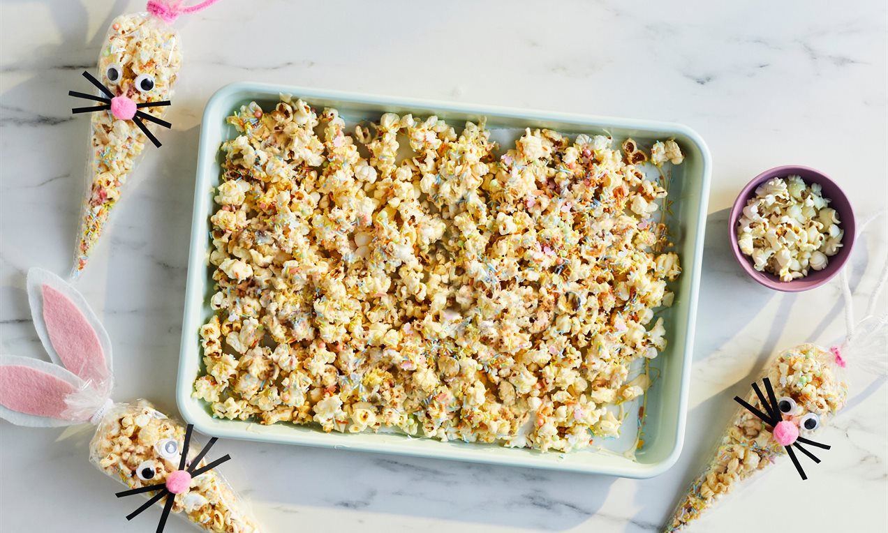 Bunny Popcorn Bags Recipe | Dr. Oetker