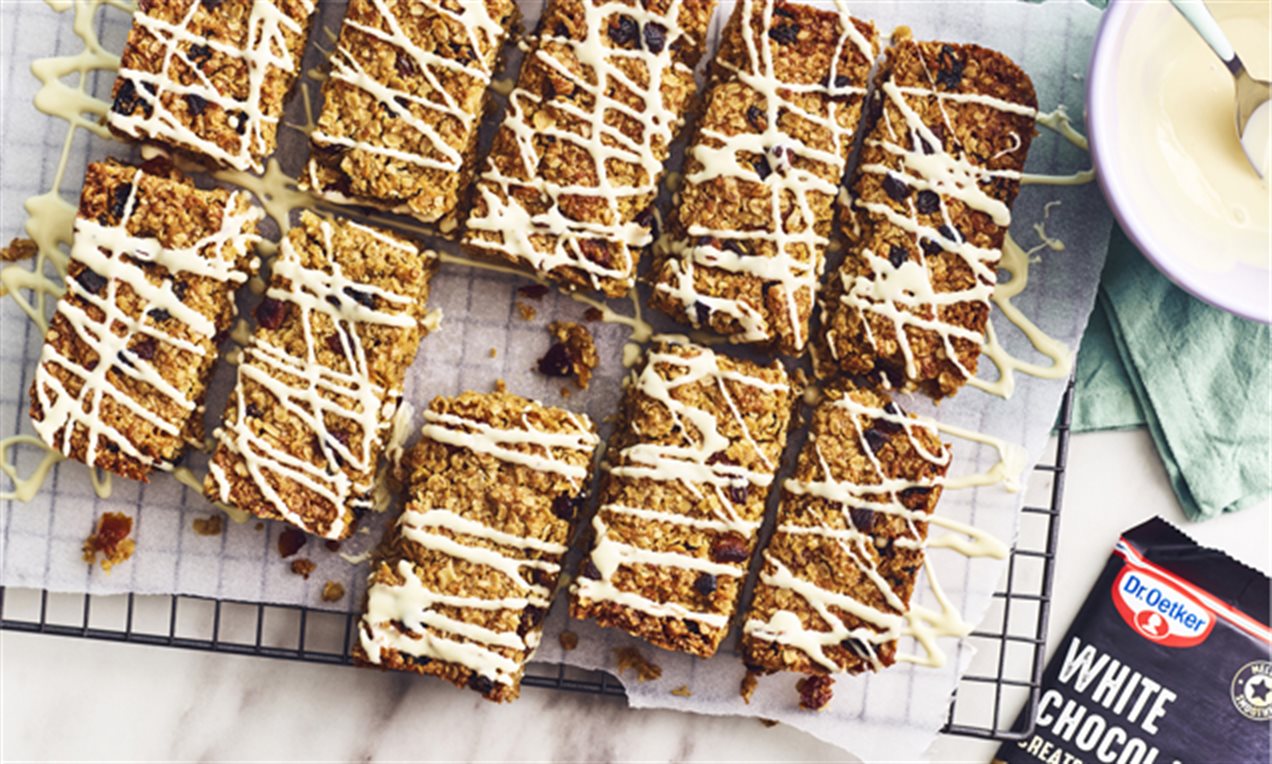 Fruit Flapjacks Recipe Dr. Oetker
