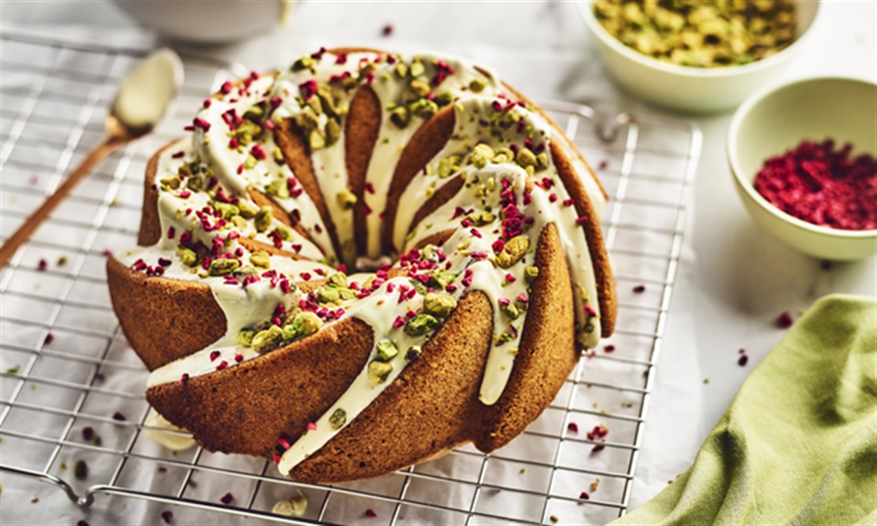 Honey & Pistachio Bundt Cake | Great British Food Awards