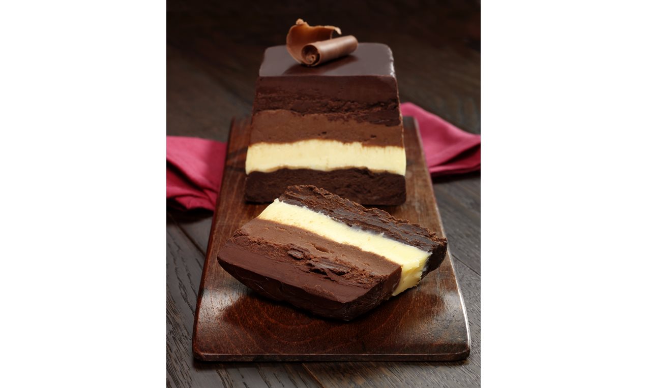 Three Chocolate Terrine Recipe Dr. Oetker