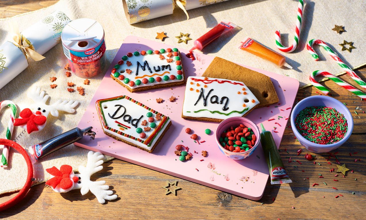 Personalised Christmas Biscuits Recipe | Dr. Oetker