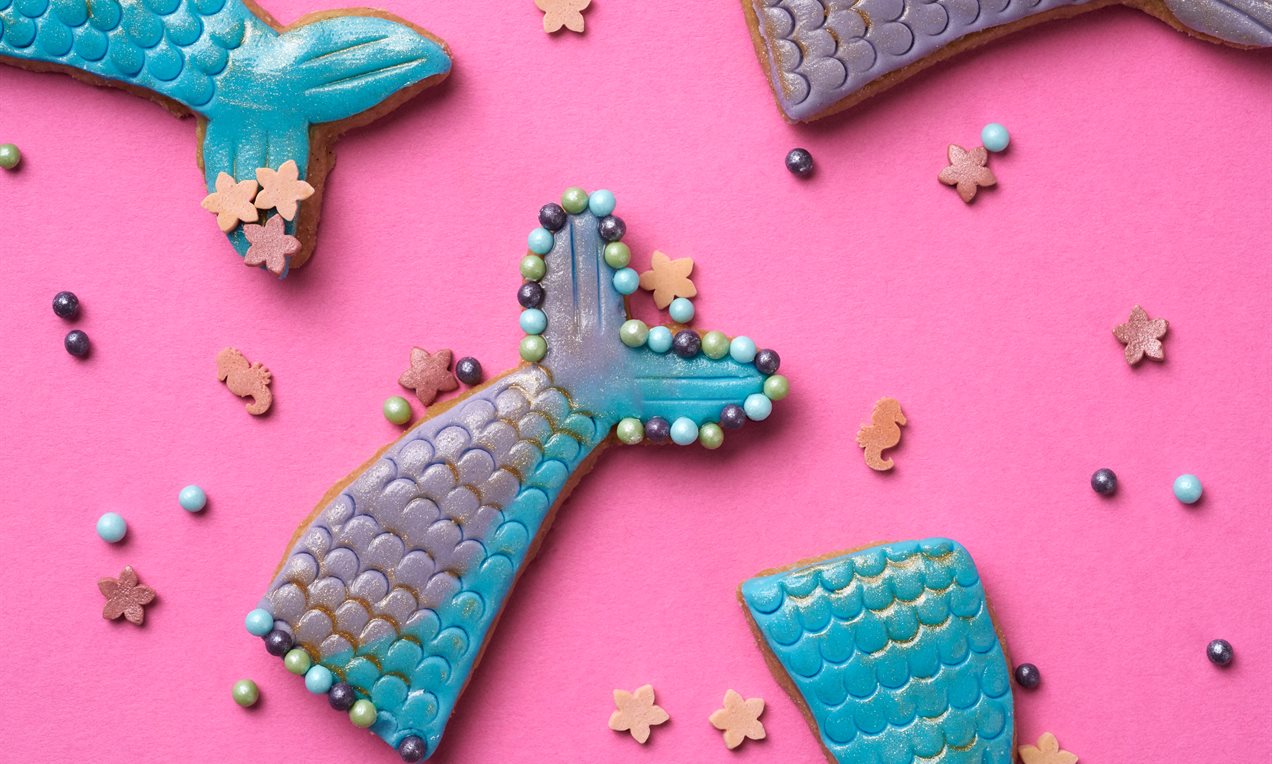 Mermaid Biscuits Recipe | Dr. Oetker