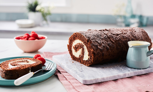 Chocolate Orange Swiss Roll With Whipped Cream and Ganache Recipe - The  Washington Post