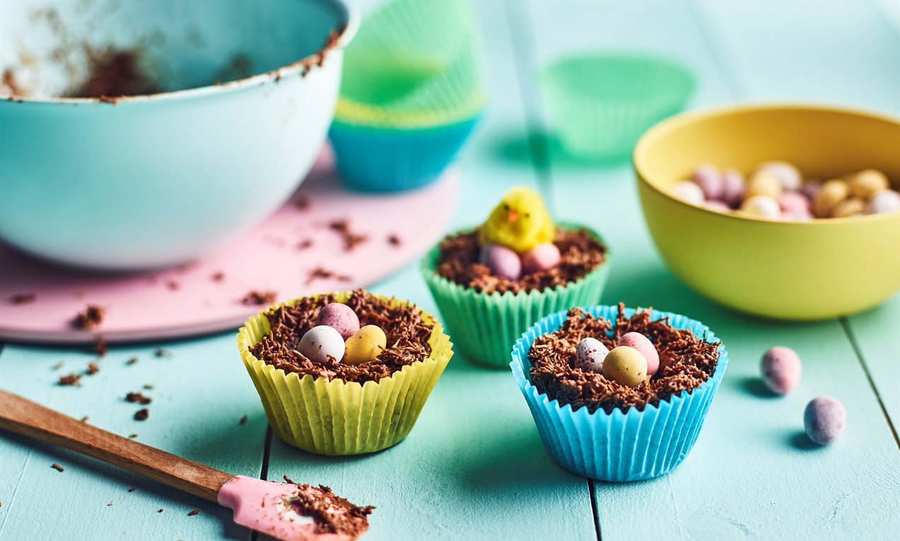 Easter Nest Cupcakes Recipe | Dr. Oetker