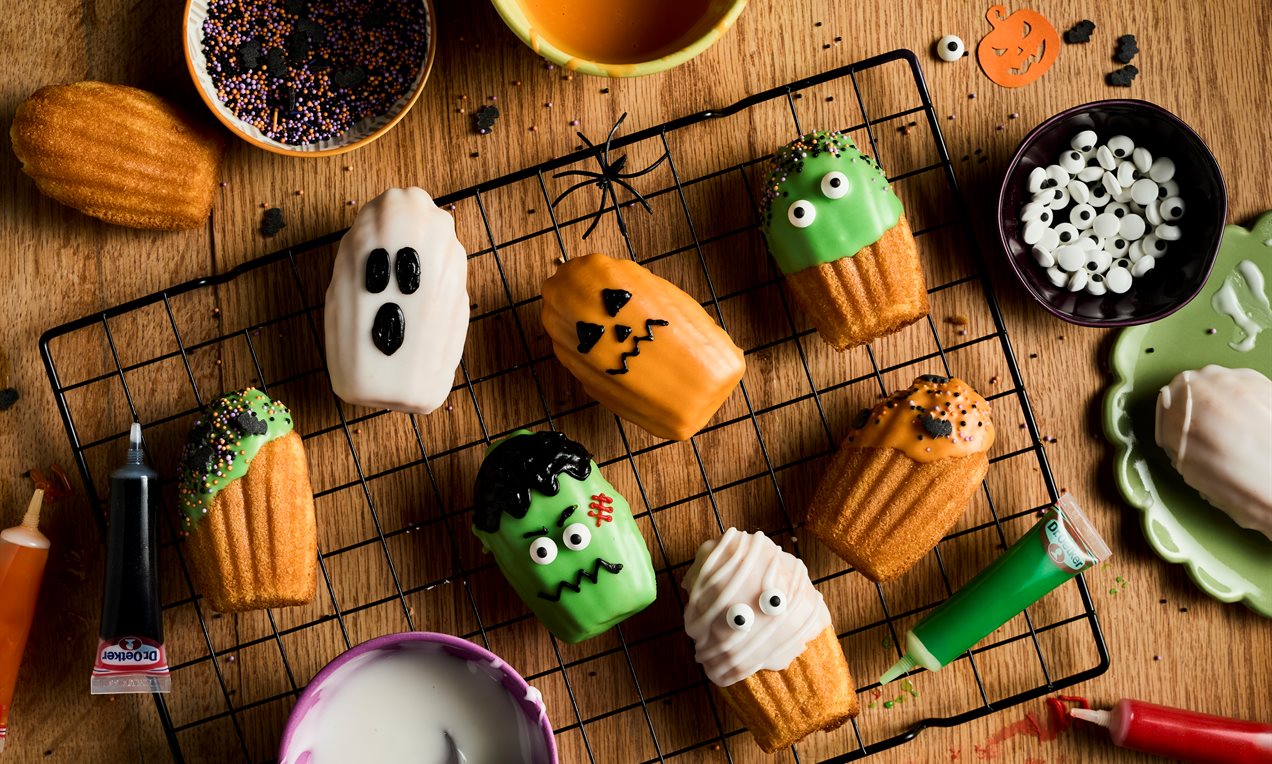 Halloween Madeleines Recipe | Dr. Oetker
