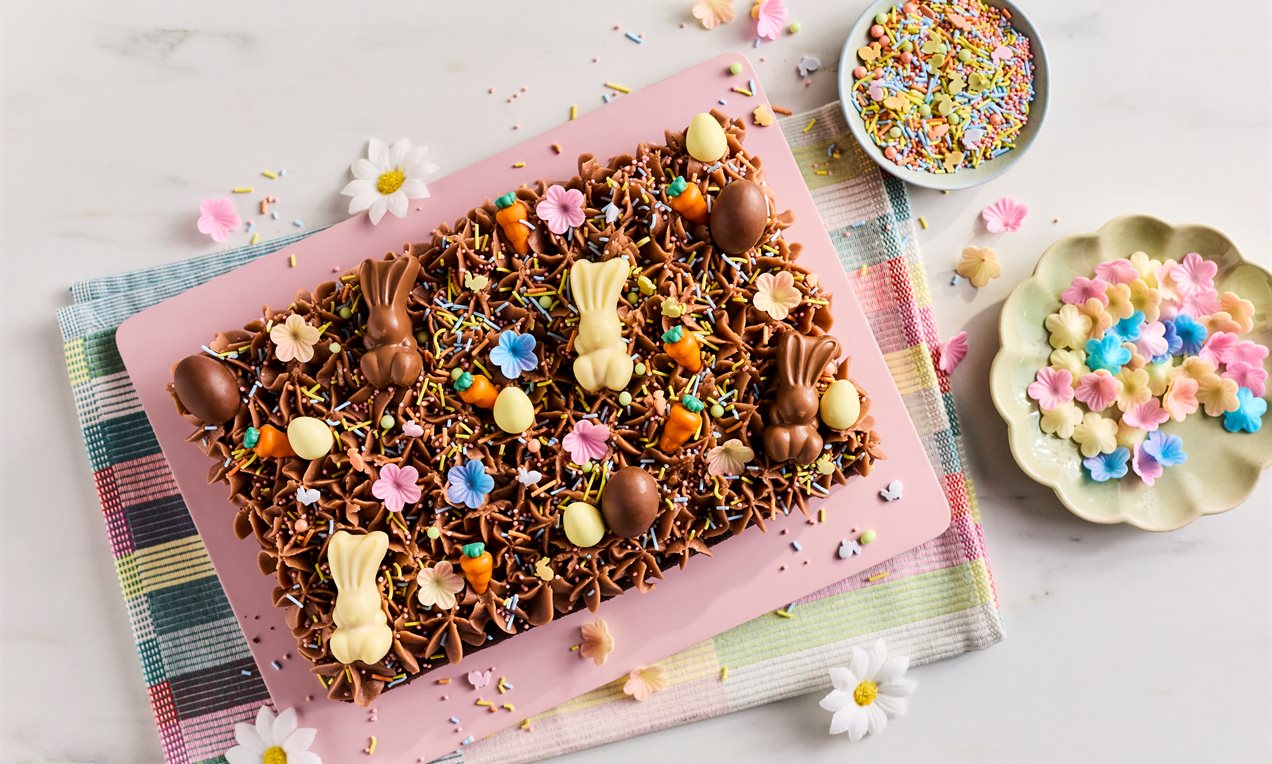 Easter Chocolate Traybake Recipe | Dr. Oetker