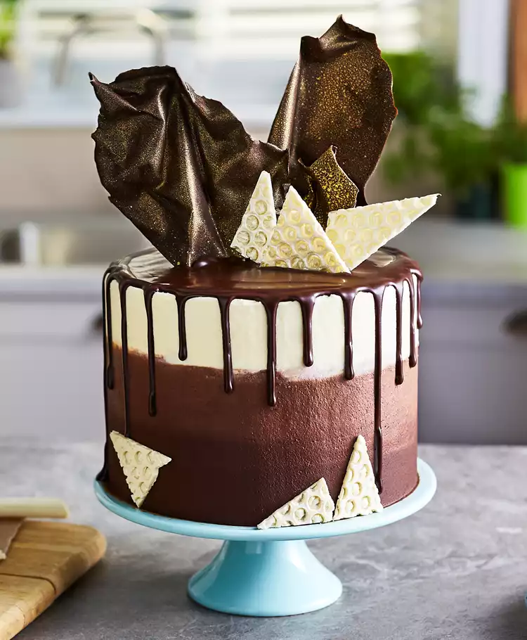 Chocolate Celebration Drip Cake - Dello Mano