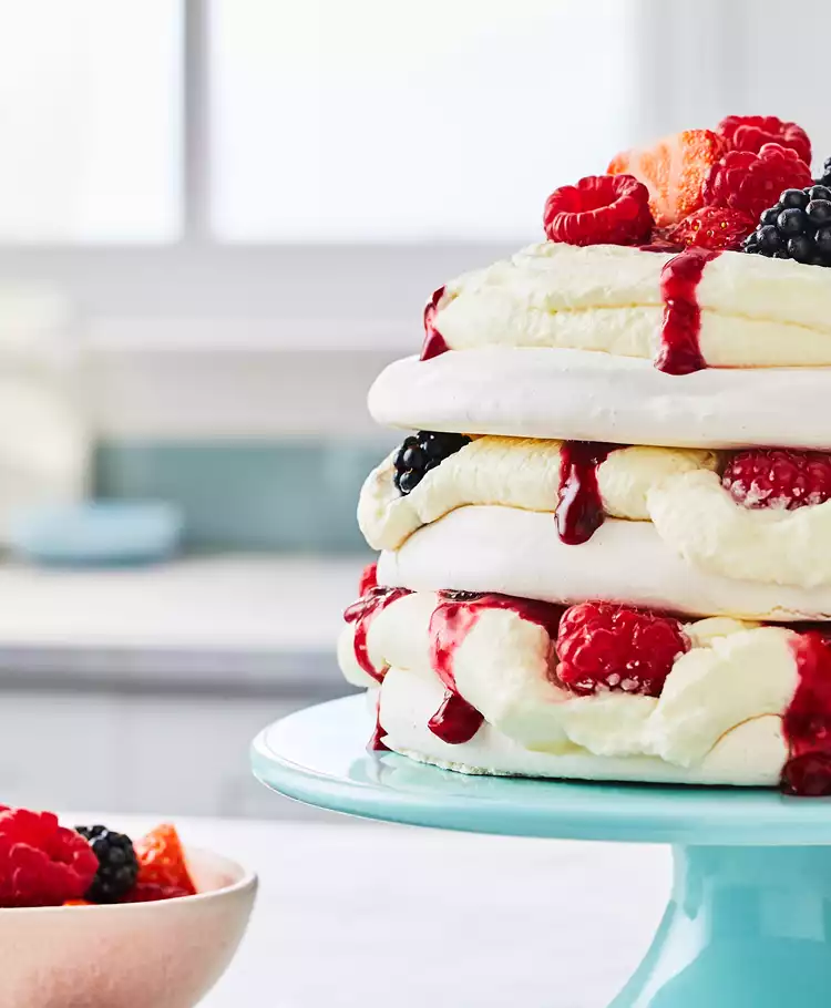 Pavlova Cake Roll Recipe - Cooking LSL